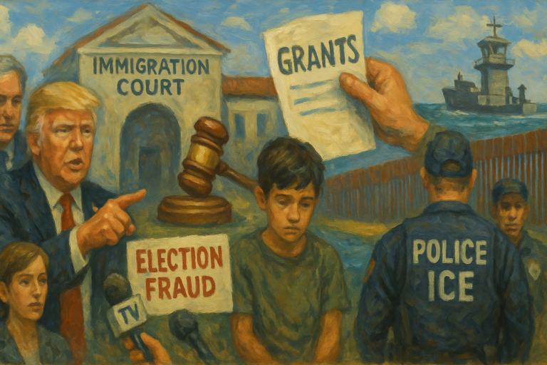 This Week in Democracy: War Funding, Voting Pressure, and Immigration Escalation